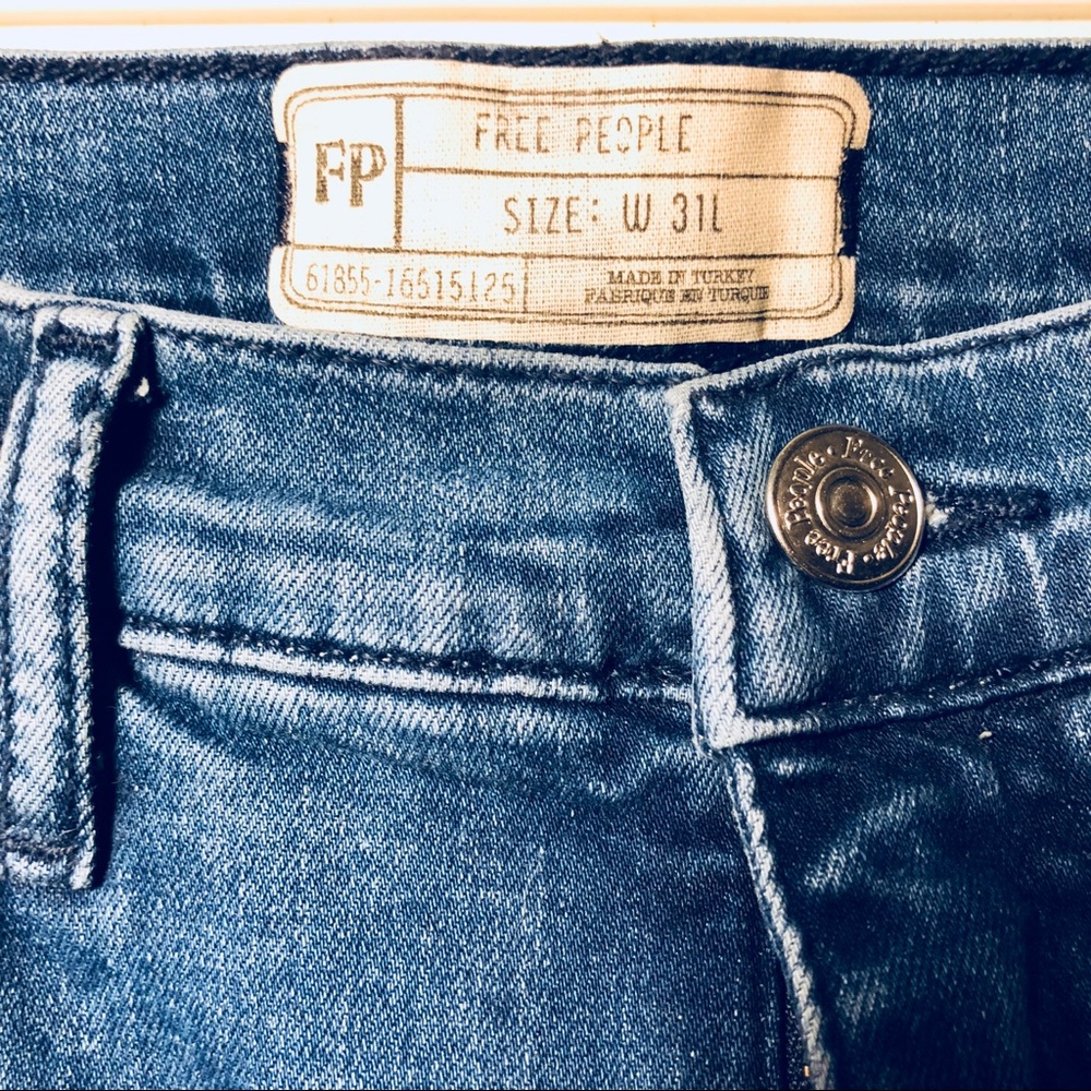 Free People | NWT Open knee skinny jeans - Picture 3 of 4